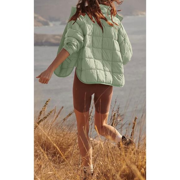 KYL Active Quilted Green Puffer Jacket - Picture 5 of 13